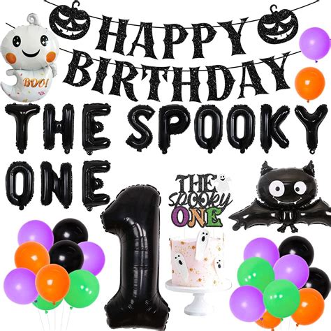 halloween theme first birthday|More.